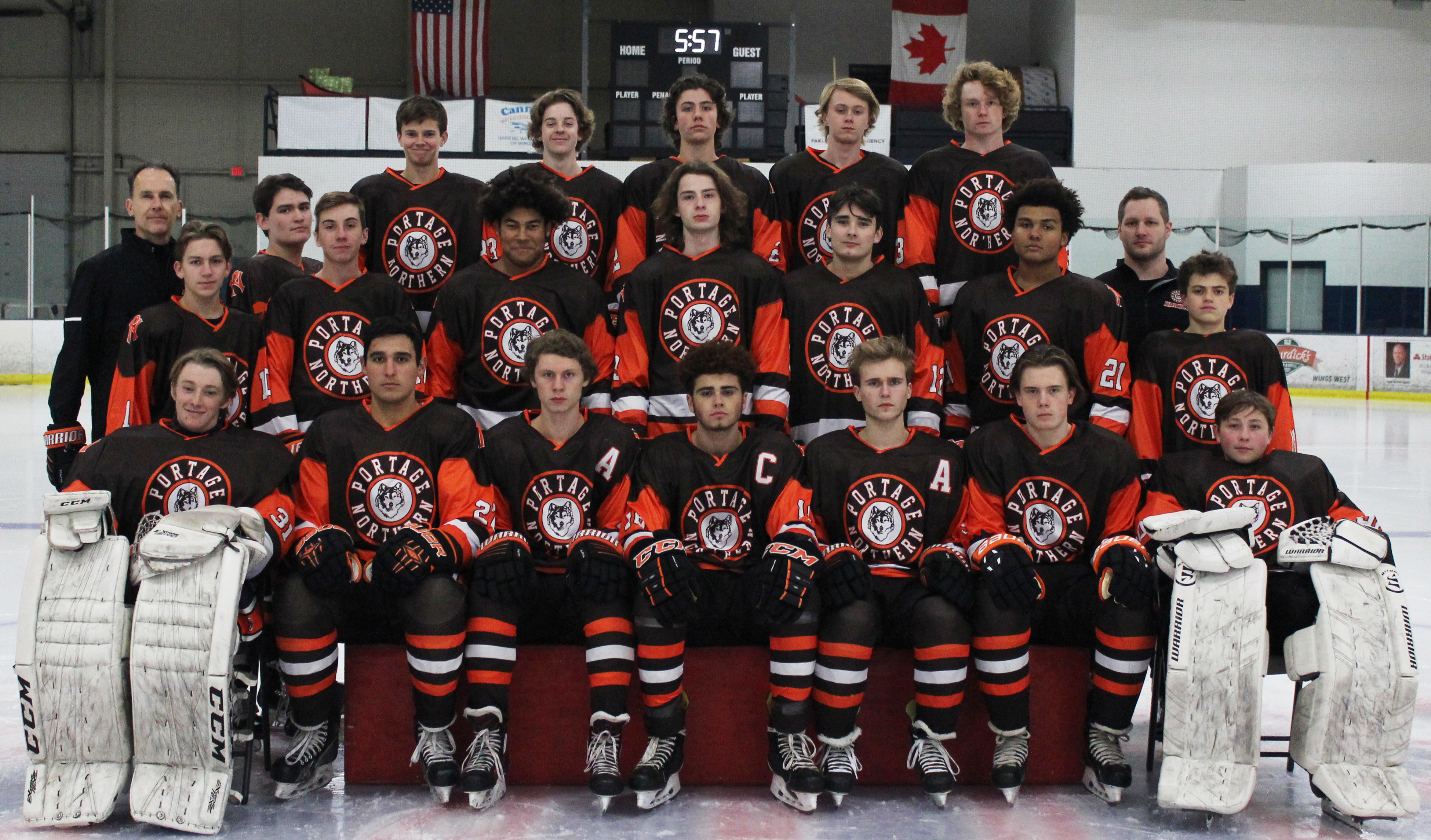 2017-2018 Portage Northern Huskies